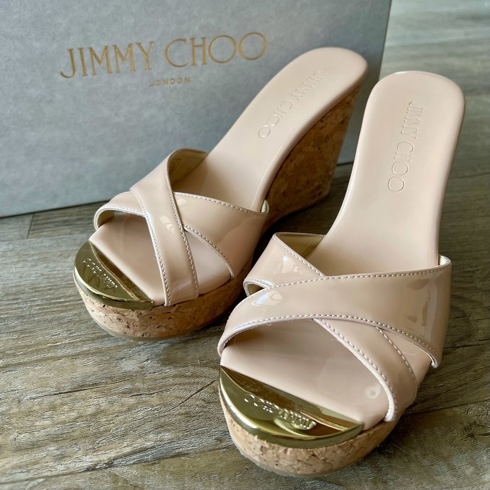 Jimmy Choo Wedge pandora size 34.5
